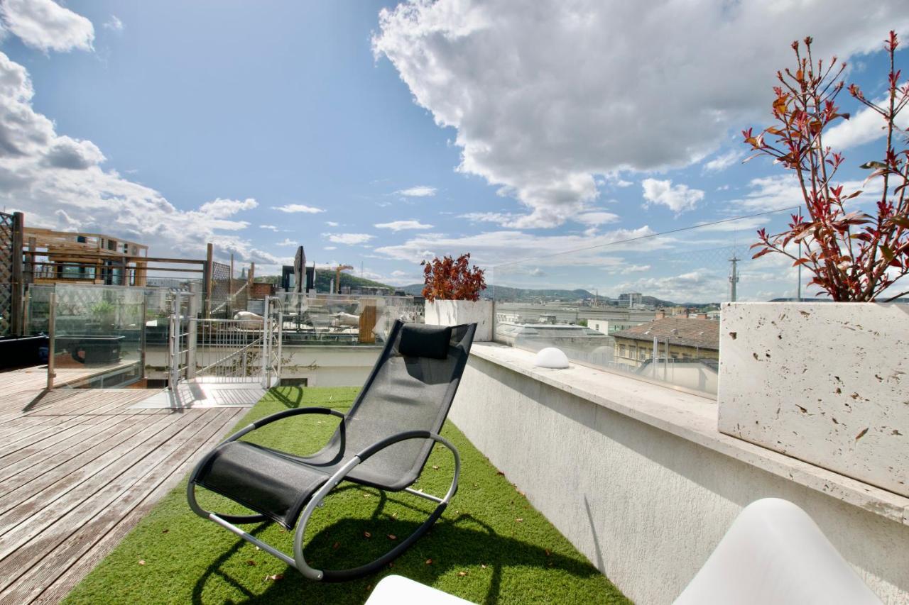 Penthouse Apartment By Hi5 -At The Top Of Budapest Budapeste Exterior foto